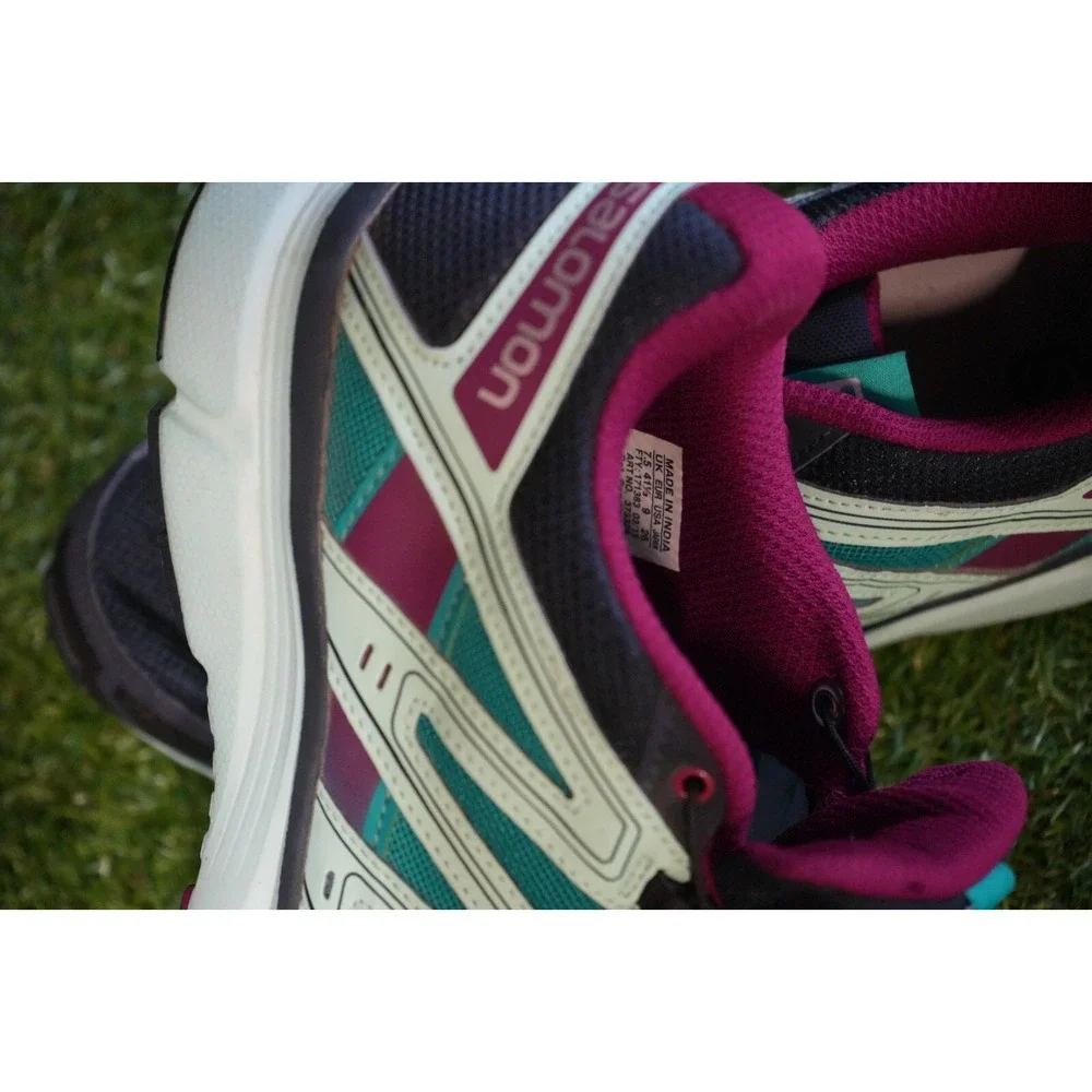 Salomon X Mission 2 373328 Womens US 9 Sneakers Multicolor Trail Hiking Shoes‎
